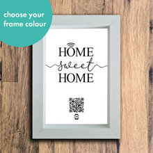 Load image into Gallery viewer, "home sweet home" photo frame