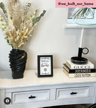 Load image into Gallery viewer, "welcome to our home" photo frame