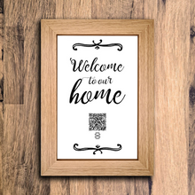 Load image into Gallery viewer, "welcome to our home" photo frame