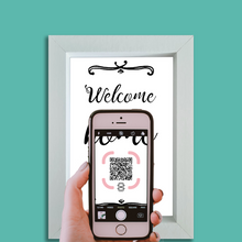 Load image into Gallery viewer, "welcome to our home" photo frame