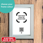 "personalised logo/image" photo frame