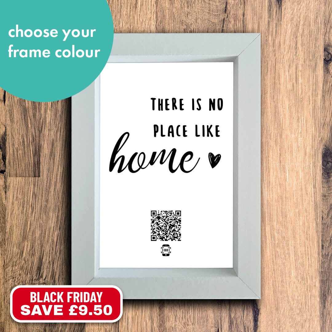 "there is no place like home" photo frame