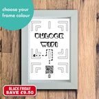 "unlock wifi" photo frame