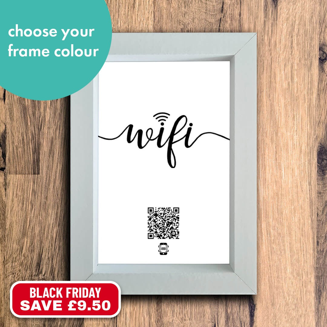 "wifi" photo frame