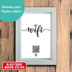 "wifi" photo frame