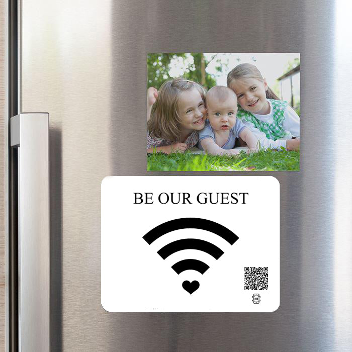 "be our guest" fridge magnet