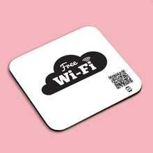 Load image into Gallery viewer, &quot;free wifi&quot; coaster
