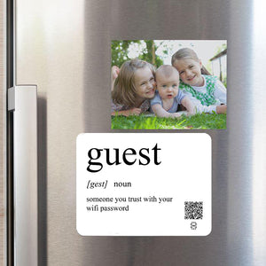 "guest definition" fridge magnet