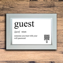 Load image into Gallery viewer, Guest Definition | White | Landscape