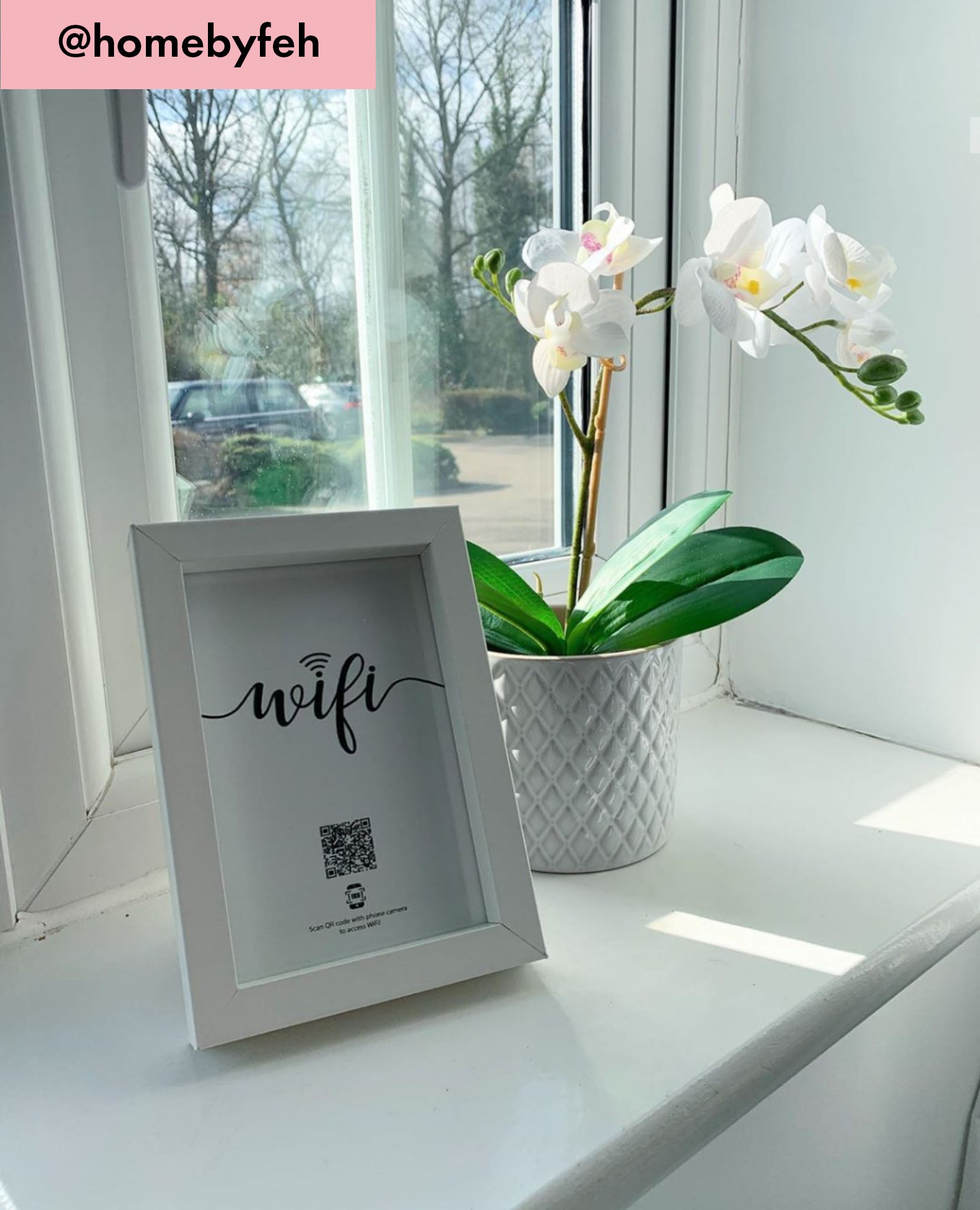 "wifi" photo frame