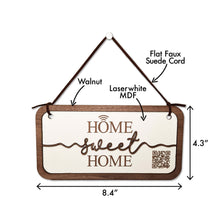 Load image into Gallery viewer, &quot;home sweet home&quot; hanging plaque