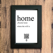 Load image into Gallery viewer, Home Definition Photo Frame | Black | Portrait