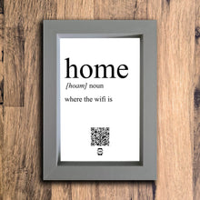 Load image into Gallery viewer, Home Definition Photo Frame | Grey | Portrait