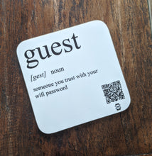 Load image into Gallery viewer, guest definition coaster