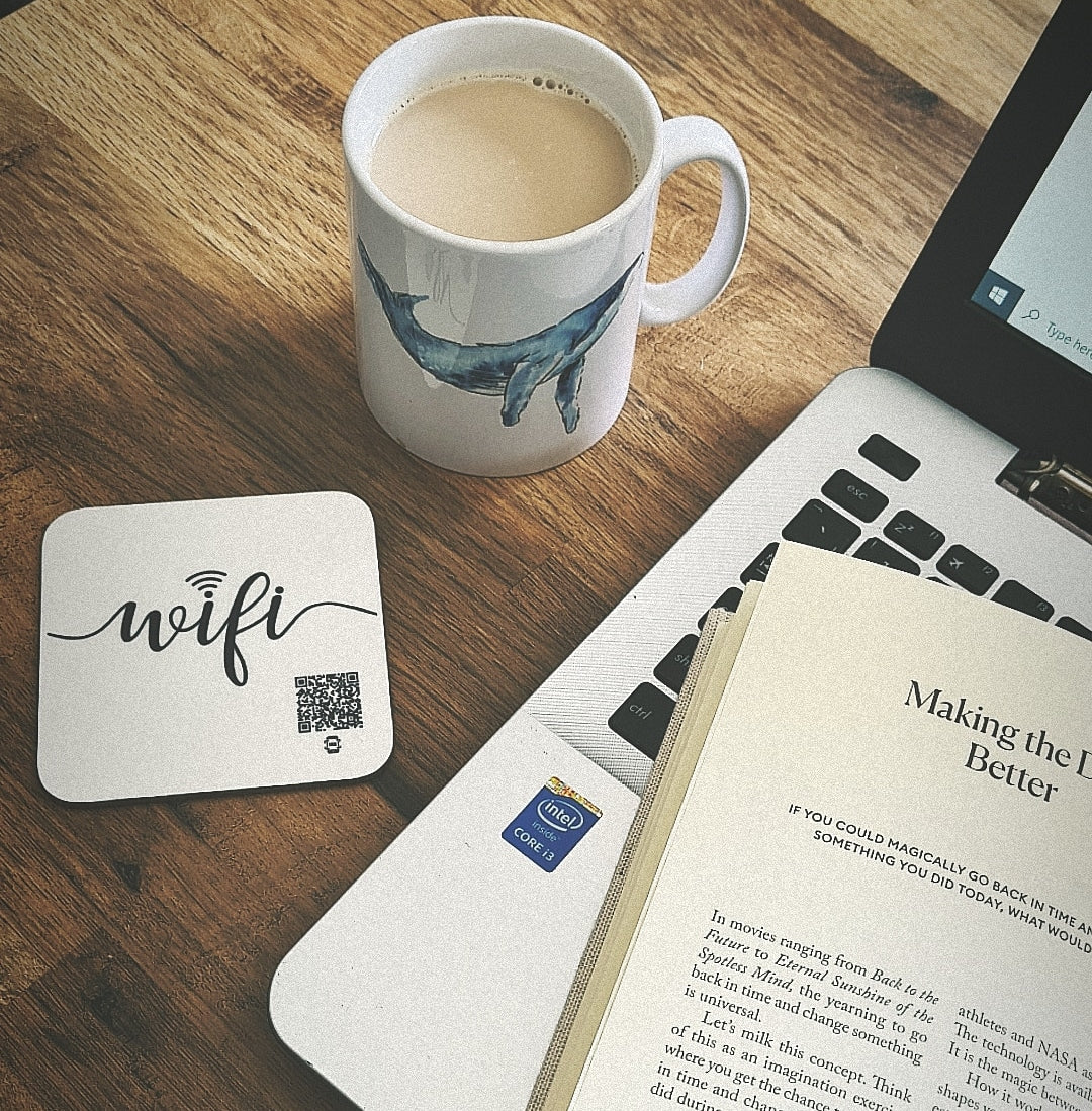"wifi" coaster