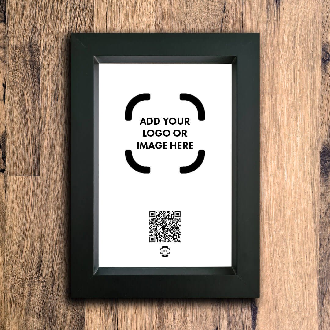 "personalised logo/image" photo frame