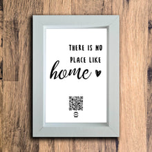 Load image into Gallery viewer, &quot;There Is No Place Like Home&quot; Photo Frame | White | Portrait