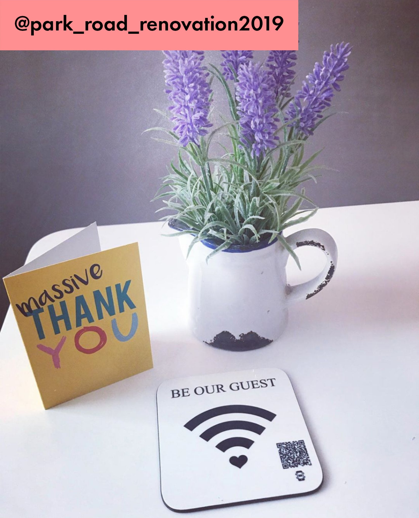 "be our guest" coaster