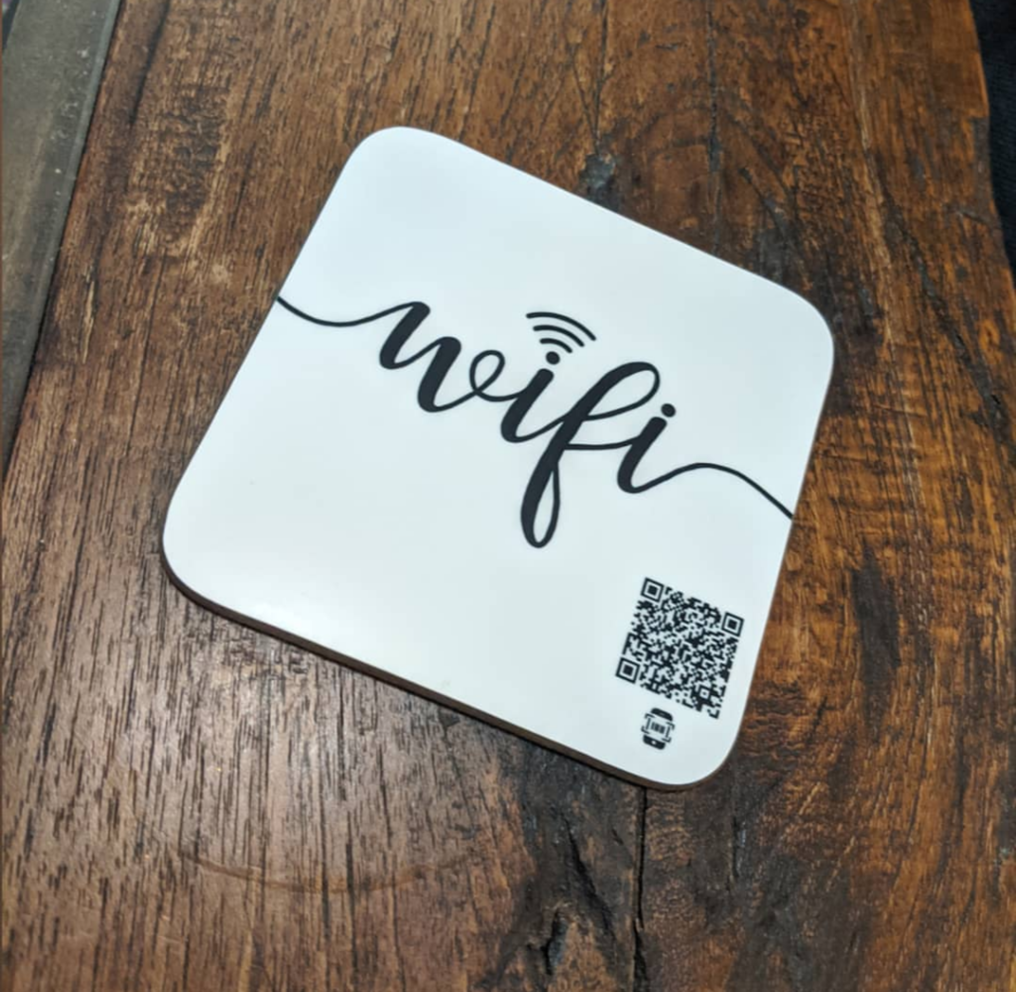 "wifi" coaster