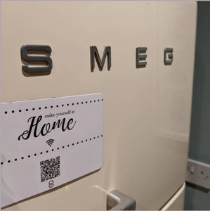 "make yourself at home" fridge magnet