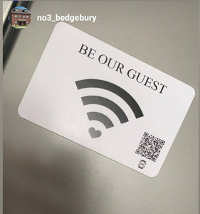 "be our guest" fridge magnet