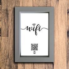 Load image into Gallery viewer, &quot;WiFi&quot; Photo Frame | Grey | Portrait