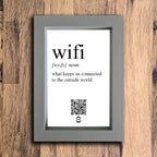 WiFi Definition Photo Frame | Grey | Portrait
