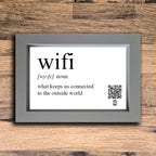 WiFi Definition Photo Frame | Grey | Landscape
