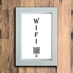 WiFi Vertical Photo Frame | White | Portrait