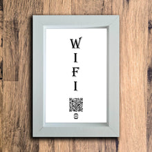 Load image into Gallery viewer, WiFi Vertical Photo Frame | White | Portrait