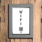 WiFi Vertical Photo Frame | Grey | Portrait