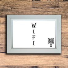 Load image into Gallery viewer, WiFi Vertical Photo Frame | White | Landscape