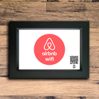 "airbnb wifi" photo frame