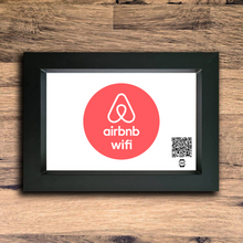 Load image into Gallery viewer, &quot;airbnb wifi&quot; photo frame