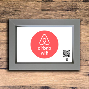"airbnb wifi" photo frame