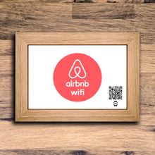 Load image into Gallery viewer, &quot;airbnb wifi&quot; photo frame