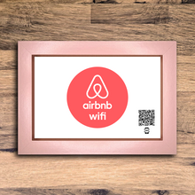 Load image into Gallery viewer, &quot;airbnb wifi&quot; photo frame