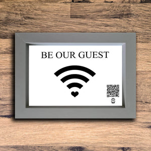Be Our Guest Photo Frame | Grey | Landscape
