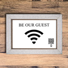Load image into Gallery viewer, &quot;be our guest&quot; photo frame