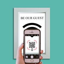 Load image into Gallery viewer, &quot;be our guest&quot; photo frame