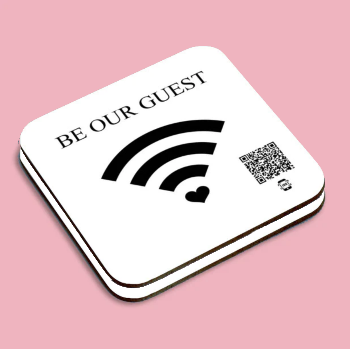 "be our guest" coaster