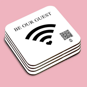 "be our guest" coaster