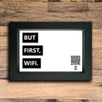 But First WiFi Photo Frame | Black | Landscape
