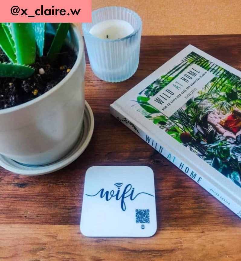 "wifi" coaster