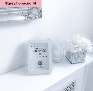 "make yourself at home" photo frame