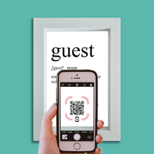 Load image into Gallery viewer, &quot;guest definition&quot; photo frame