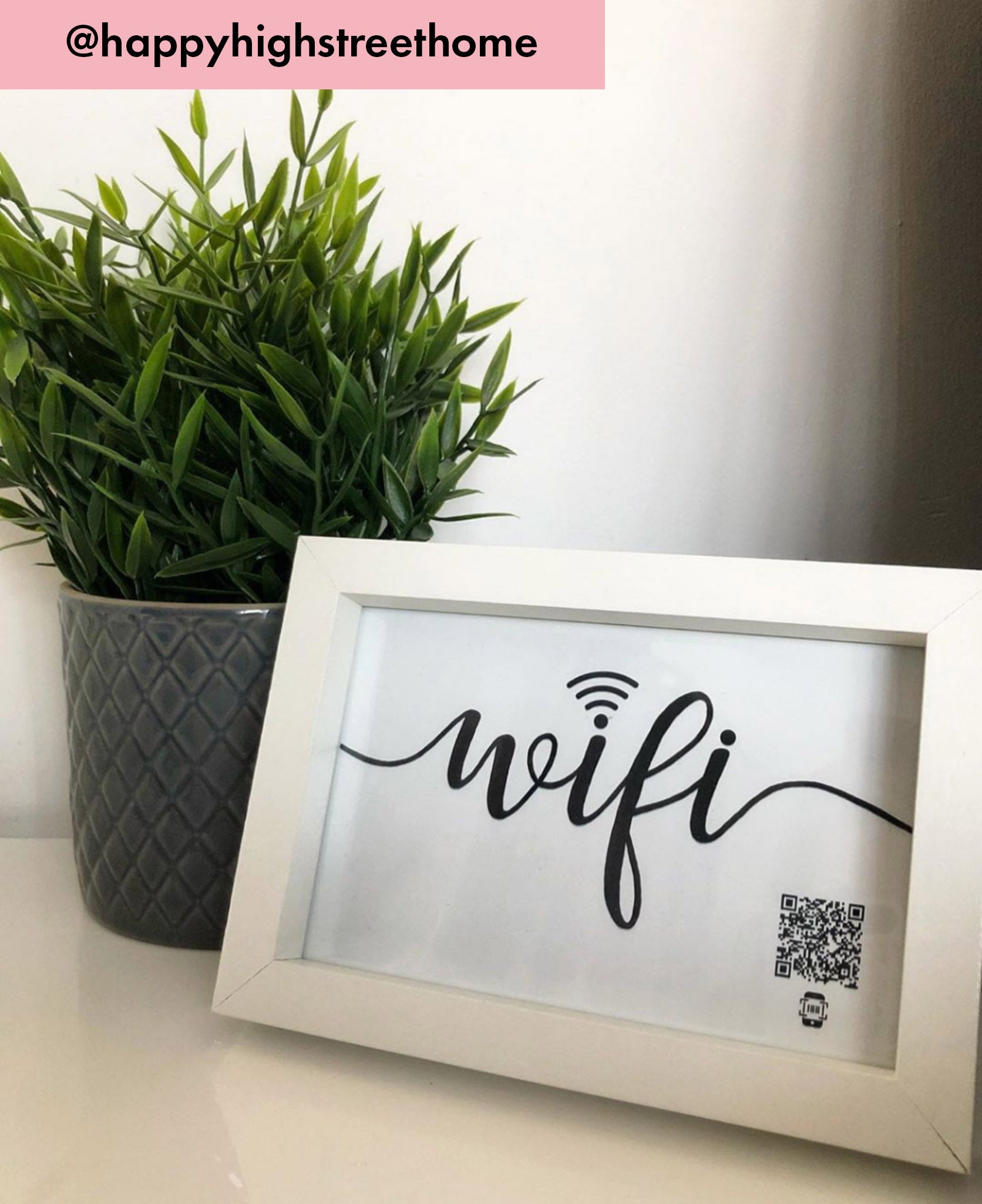"wifi" photo frame