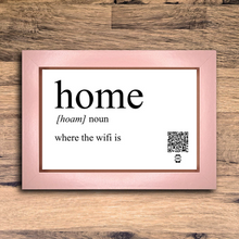 Load image into Gallery viewer, &quot;home definition&quot; photo frame