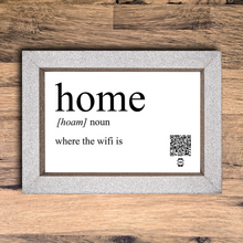 Load image into Gallery viewer, &quot;home definition&quot; photo frame