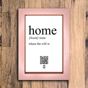 "home definition" photo frame